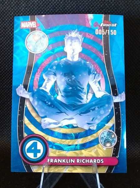2026 Topps Finest Franklin Richards NZ-034 /150