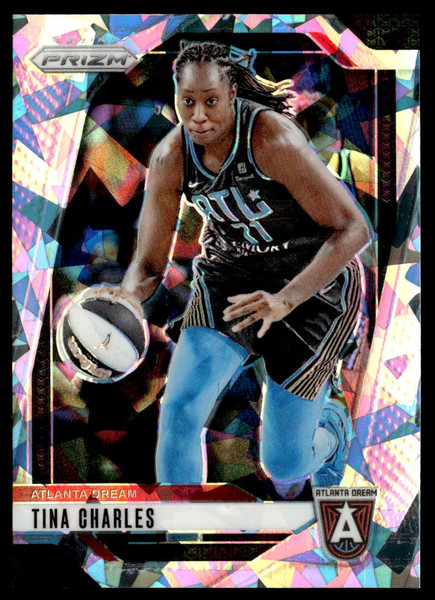 2024 Panini Prizm WNBA #36 Tina Charles Ice Prizms