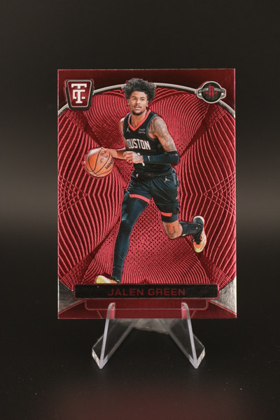 2024-25 Panini Totally Certified Jalen Green Mirror Red /149 Rockets