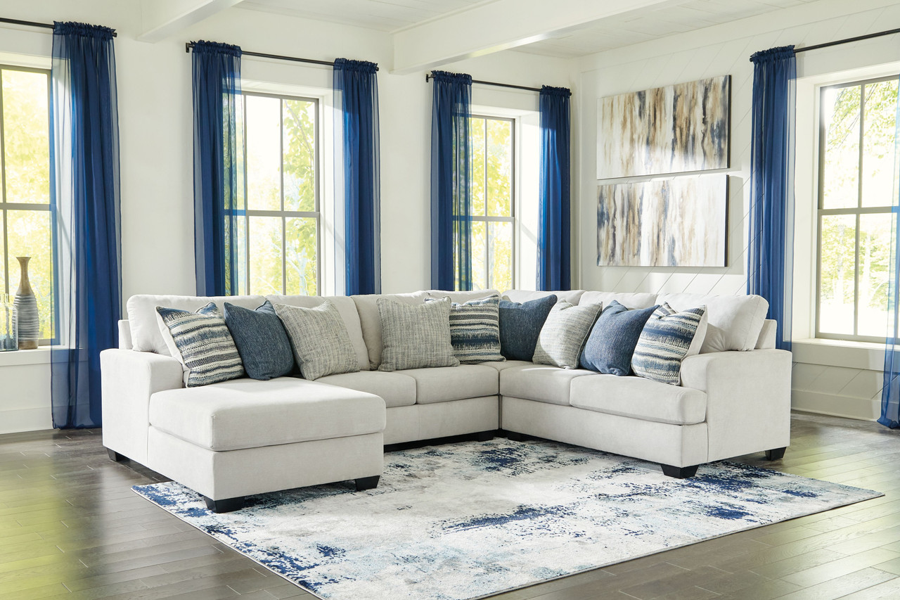 Left arm clearance sectional with chaise