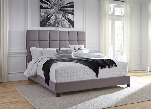 Dolante Gray King Upholstered Bed Dolante Gray King Upholstered Bed