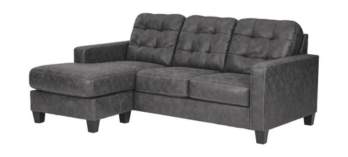 Venaldi Gunmetal Sofa Chaise