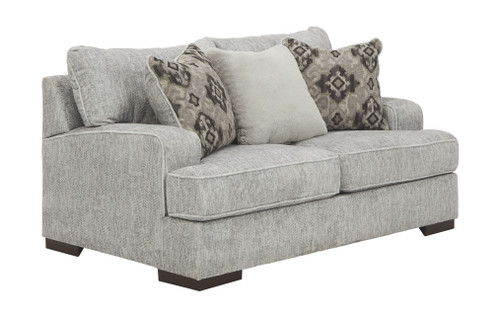 Mercado Pewter Loveseat