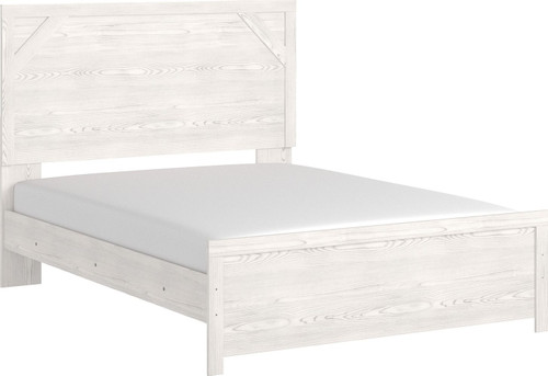Gerridan White / Gray Queen Panel Bed