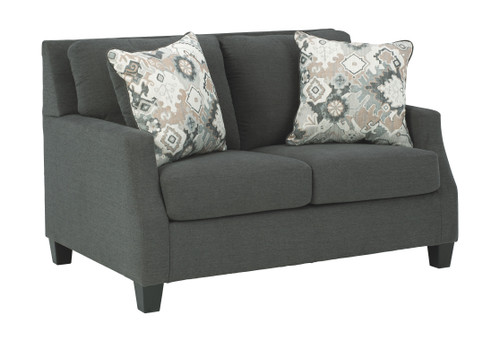 Bayonne Gray Dark Loveseat