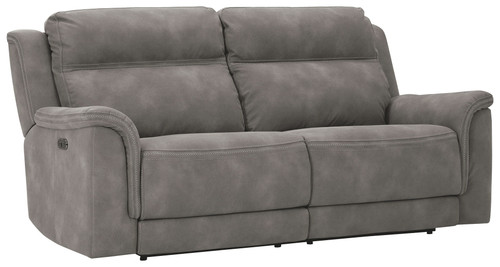 Next-gen Slate 2 Seat Power Reclining Sofa Adj Hdrest
