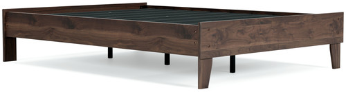 Calverson Mocha Full Platform Bed Calverson Mocha Full Platform Bed