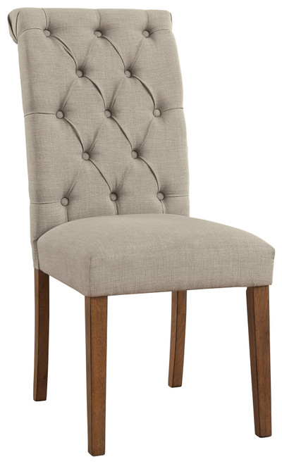 Harvina Beige Dining Upholstered Side Chair (Set of 2)