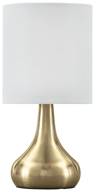 Camdale Brass Finish Metal Table Lamp