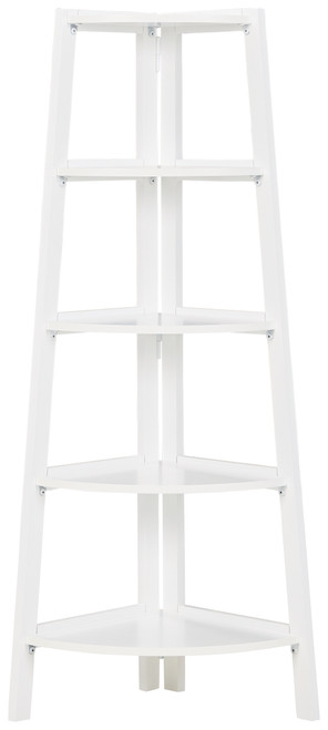 Bernmore White Corner Shelf