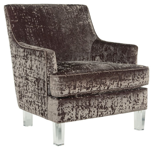 Gloriann Charcoal Accent Chair
