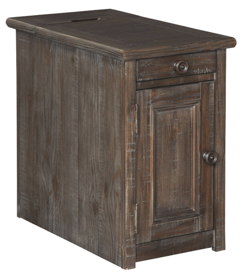 Wyndahl Rustic Brown Chair Side End Table