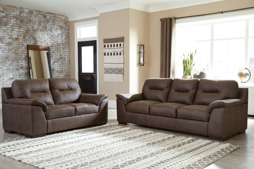 Maderla Walnut 2 Pc. Sofa, Loveseat Maderla Walnut 2 Pc. Sofa, Loveseat