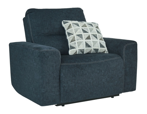 Paulestein Denim Wide Seat Power Recliner