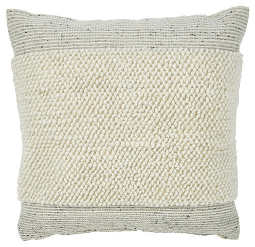 Rowcher Gray / White Pillow (Set of 4)