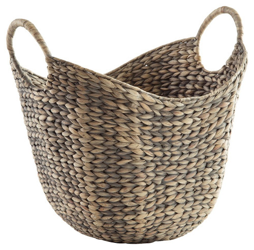 Perlman Antique Gray Basket (Set of 2) Large