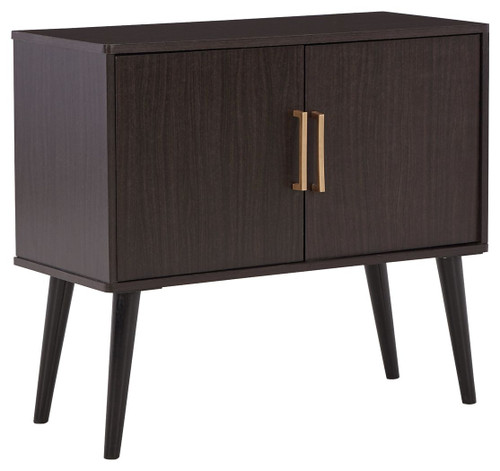 Orinfield Dark Brown Accent Cabinet