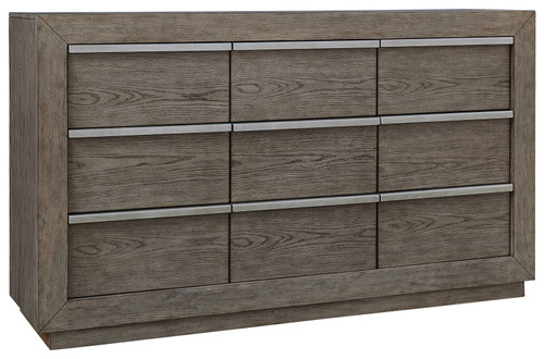 Anibecca Weathered Gray Dresser