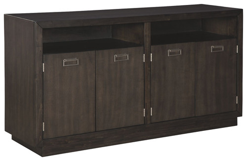 Hyndell Dark Brown Dining Room Server