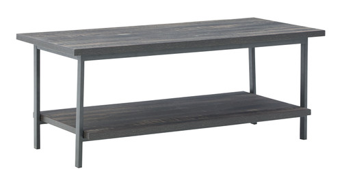 Jandoree Grayish Brown Rectangular Cocktail Table