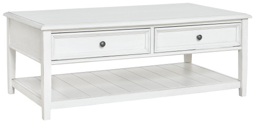 Kanwyn Whitewash Rectangular Cocktail Table