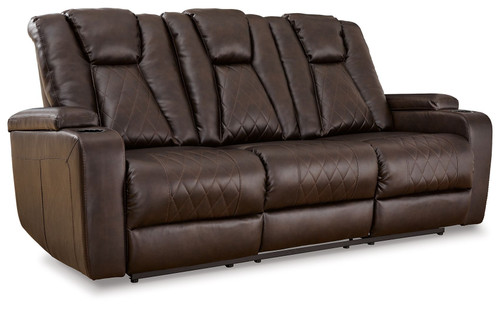 Mancin Chocolate Reclining Sofa W/Drop Down Table Mancin Chocolate Reclining Sofa W/Drop Down Table