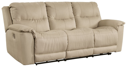 Next-gen Latte Power Reclining Sofa With Adj Headrest
