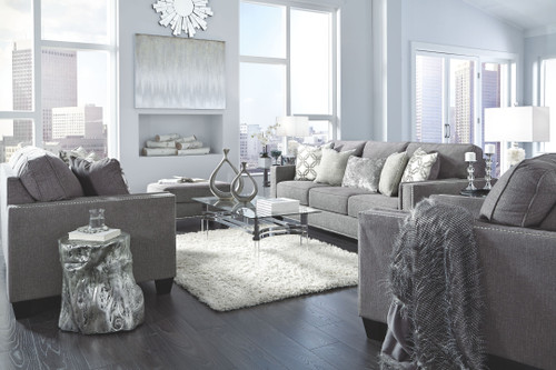 Barrali Fog 4 Pc. Sofa, Loveseat, Chair, Ottoman Barrali Fog 4 Pc. Sofa, Loveseat, Chair, Ottoman