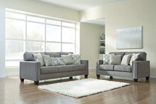 The Barrali Fog Sofa, Loveseat, Chair, Ottoman available at - Main Image