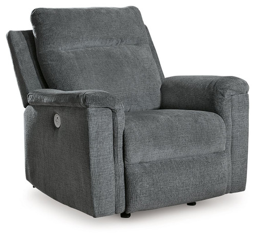 Barnsana Gravel Power Rocker Recliner Fabric Barnsana Gravel Power Rocker Recliner Fabric