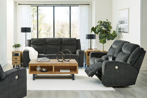 Martinglenn Ebony 3 Pc. Power Reclining Sofa, Power Reclining Loveseat, Power Rocker Recliner Martinglenn Ebony 3 Pc. Power Reclining Sofa, Power Reclining Loveseat, Power Rocker Recliner