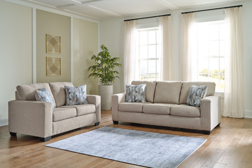 Deltona Parchment 2 Pc. Sofa, Loveseat