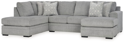Casselbury Cement 2-Piece Sectional With Laf Corner Chaise
