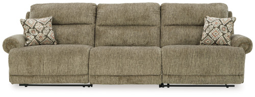 Lubec Taupe 3-Piece Reclining Sofa