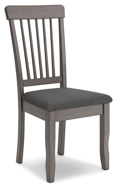 Shullden Gray Dining Room Side Chair (Set of 2)