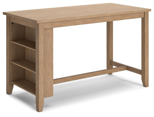 Sanbriar Light Brown Rect Dining Room Counter Table Sanbriar Light Brown Rect Dining Room Counter Table