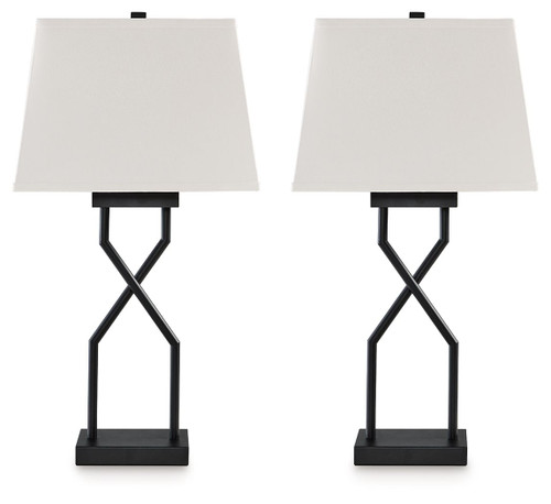 Brookthrone Black Metal Table Lamp (Set of 2) Brookthrone Black Metal Table Lamp (Set of 2)