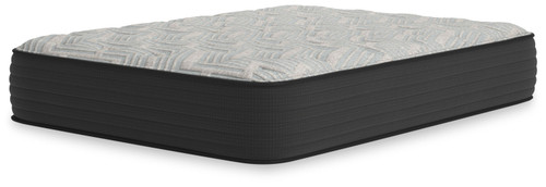Palisades Plush Gray / Blue Queen Mattress
