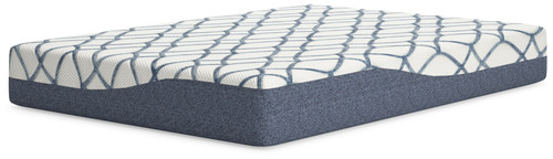 10 Inch Chime Elite 2.0 White / Blue Full Mattress