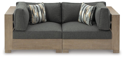 Citrine Park Brown 2-Piece Outdoor Sectional