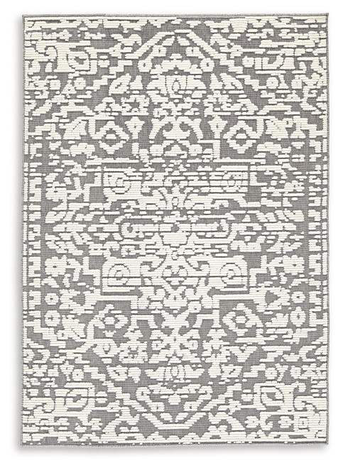 Oddetteley Gray / Ivory Medium Rug