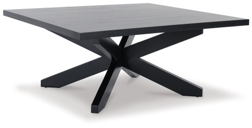 Joshyard Black Square Cocktail Table