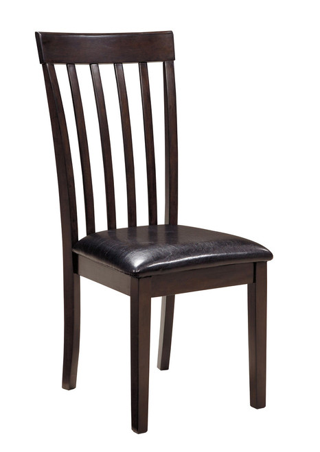 Hammis Dark Brown Dining Upholstered Side Chair (Set of 2)