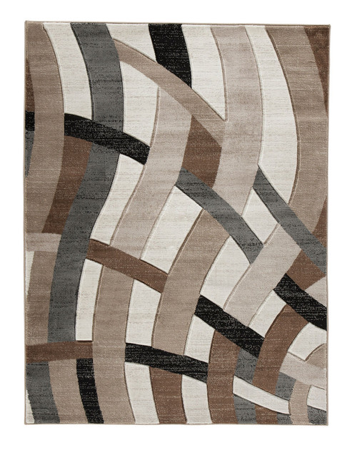 Jacinth Brown Large Rug