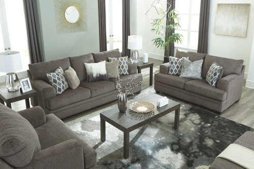 Dorsten Slate 3 Pc. Sofa, Loveseat, Chair And A Half