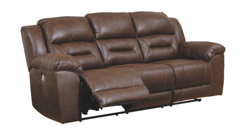 Stoneland Chocolate Reclining Power Sofa Stoneland Chocolate Reclining Power Sofa