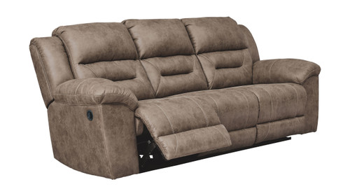Stoneland Light Brown Reclining Sofa