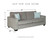 Altari Light Gray 2 Pc. Sofa, Loveseat