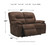 Bolzano Coffee Reclining Loveseat
