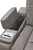 The Man-den Gray Power Reclining Loveseat/Con/Adj Hdrst The Man-den Gray Power Reclining Loveseat/Con/Adj Hdrst